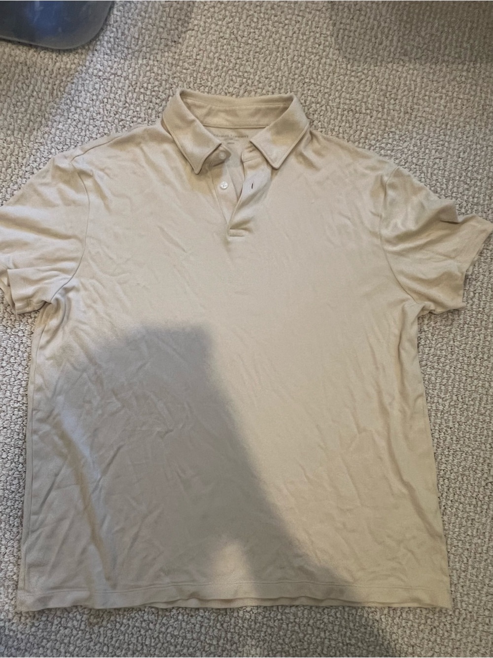 Charles Tyrwhitt Beige Polo Shirt - Classic Short Sleeve